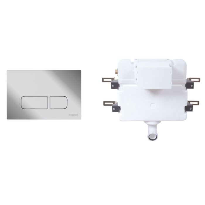 Insulated Concealed Cistern Inc Push Plate