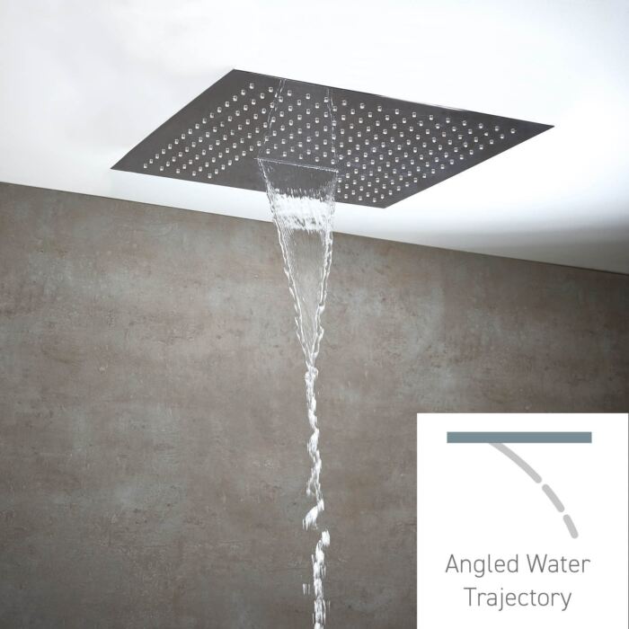 Luxury Dual Function Ceiling Mounted Shower Head - Image 3