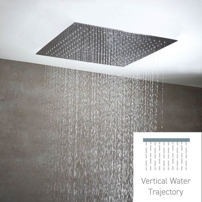 Luxury Dual Function Ceiling Mounted Shower Head - Image 2