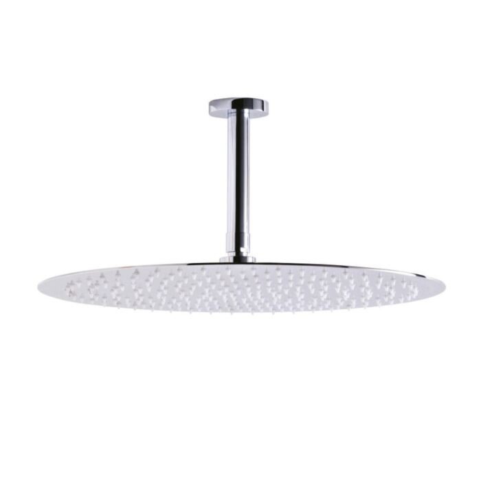 Oval Shower Head & Ceiling Arm