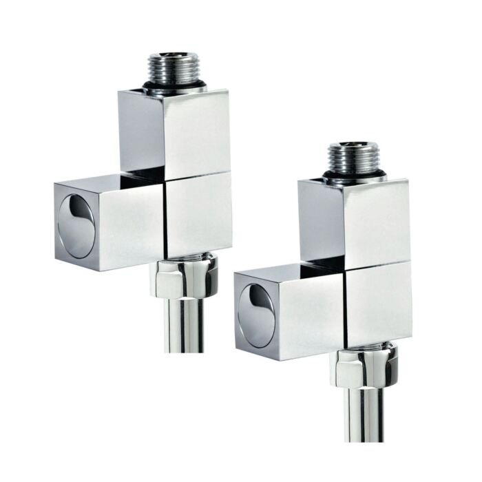 Square Straight Radiator Valves