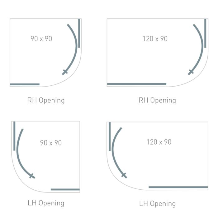 Quadrant Sliding Door 8mm - Image 4