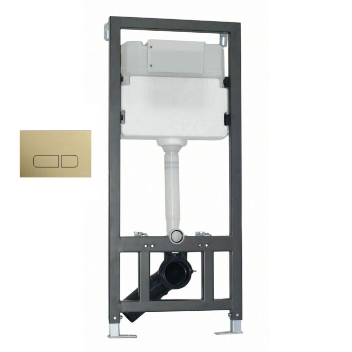 120 Support Frame And Cistern With Push Plate - Image 4