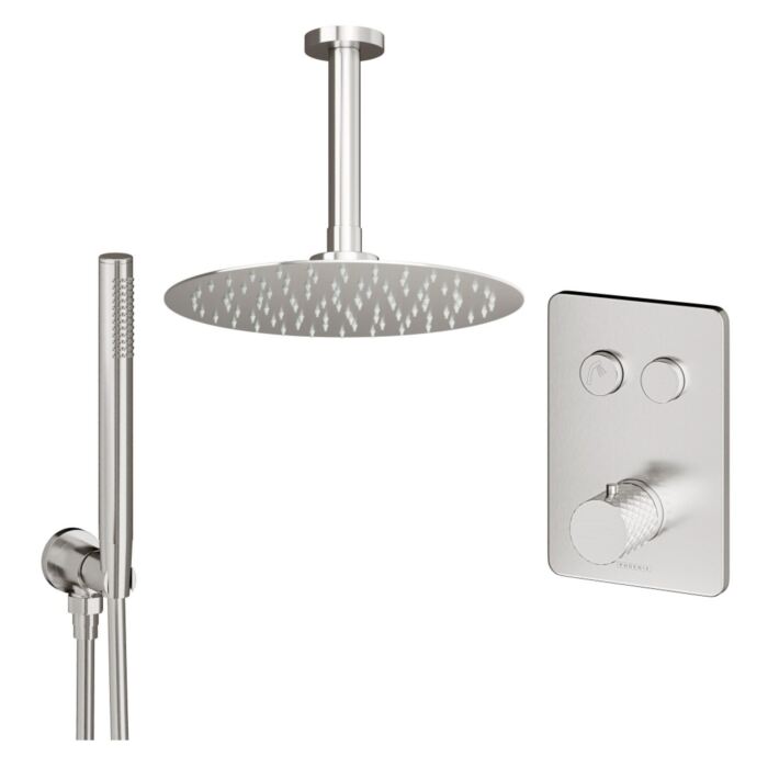 Touch Valve, Shower Head, Ceiling Arm & Handset