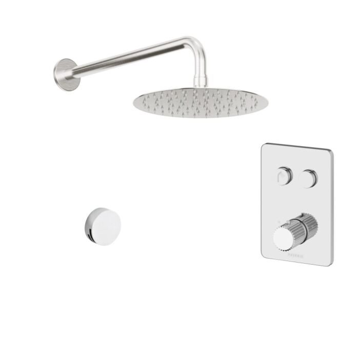 Touch Valve, Shower Head, Wall Arm & Overflow Filler