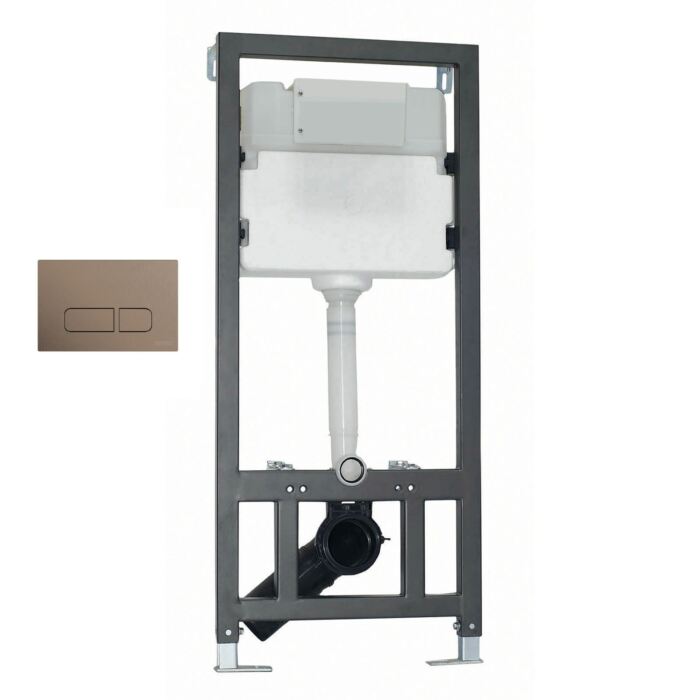 120 Support Frame And Cistern With Push Plate - Image 2