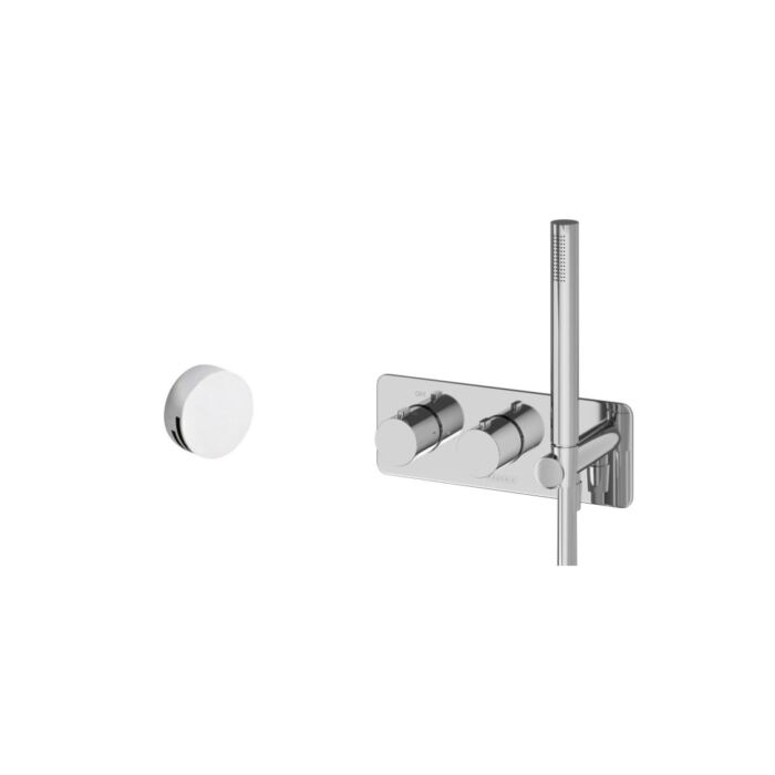 Thermostatic Valve, Handset & Overflow Filler