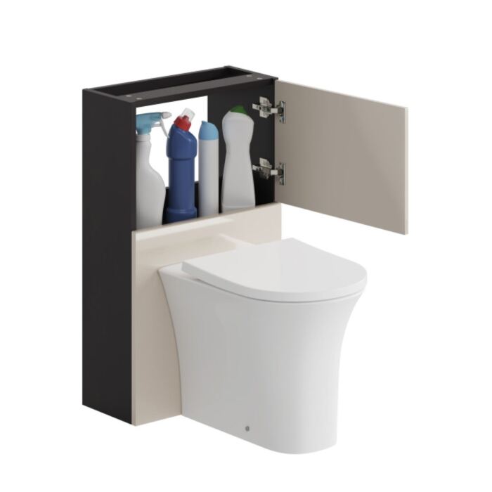 WC Base Units Inc Storage, Cistern, BTW WC & Wrapover Seat