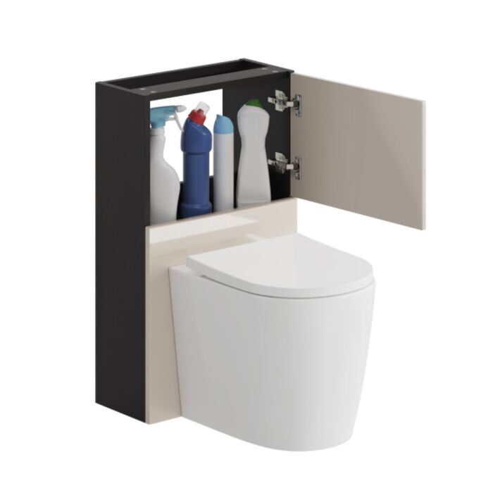 WC Base Units Inc Storage, Cistern, BTW WC & Wrapover Seat