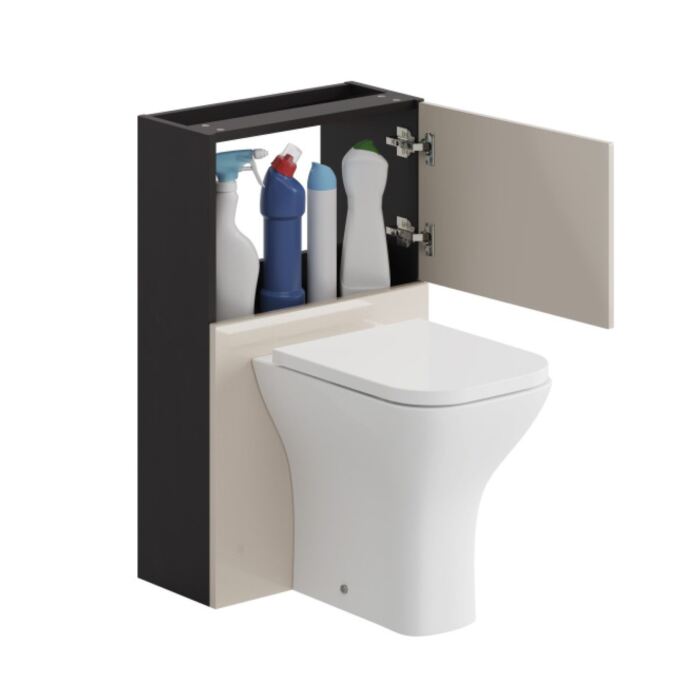 WC Base Units Inc Storage, Cistern, BTW WC & Wrapover Seat