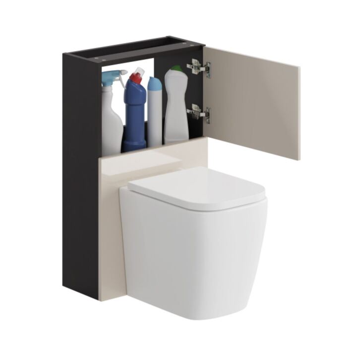 WC Base Units Inc Storage, Cistern, BTW WC & Wrapover Seat