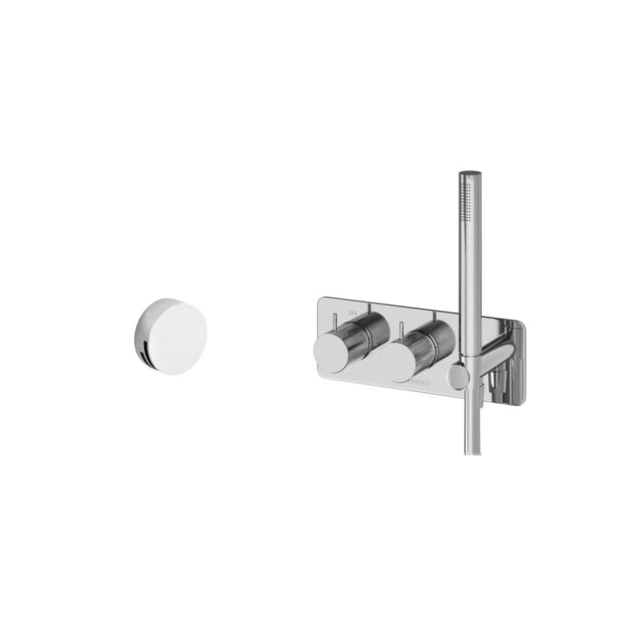 Thermostatic Valve, Handset & Overflow Filler