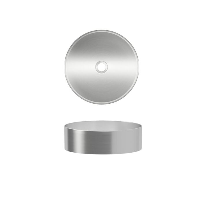 Round Stainless Steel Vanity Basins - Image 2