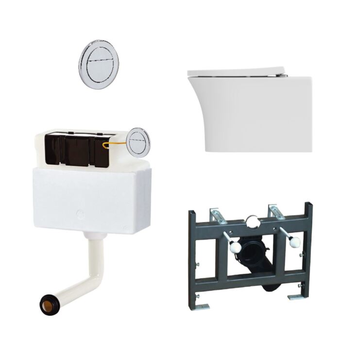 Complete Wall Hung Sima WC Pack